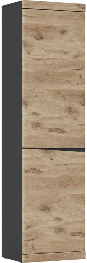 Flurschrank anthrazit mit Eiche SUNBURY-129 Bild 1
