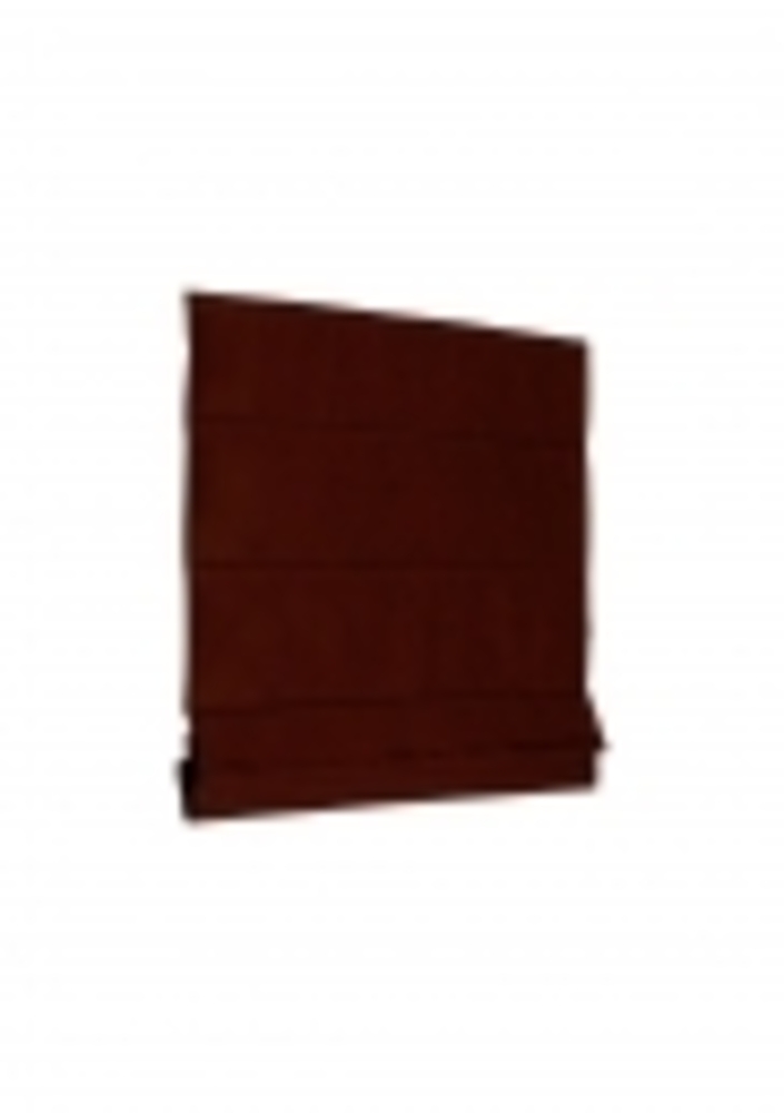 Basic Raffrollo Faltrollo 70x175 cm Schoko Braun Raffgardine Bild 1