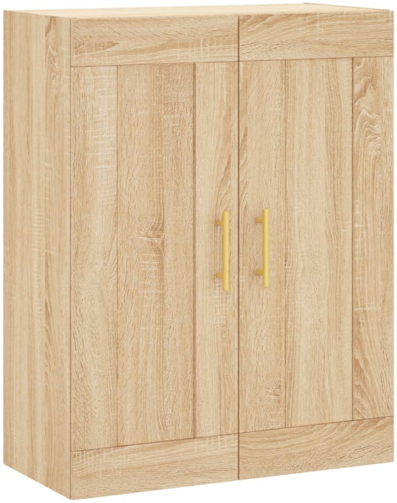 vidaXL Wandschrank Sonoma-Eiche 69,5x34x90 cm Holzwerkstoff 830367 Bild 1