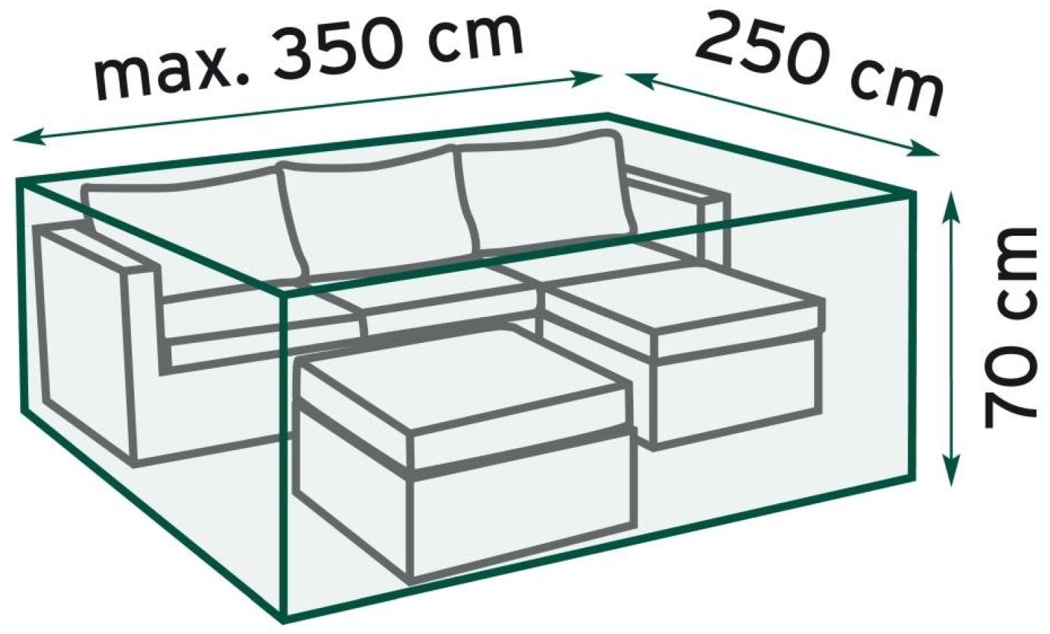 TrendLine Schutzhülle Exclusive Lounge 350x250x70 cm Abdeckung Gartenmöbel Bild 1