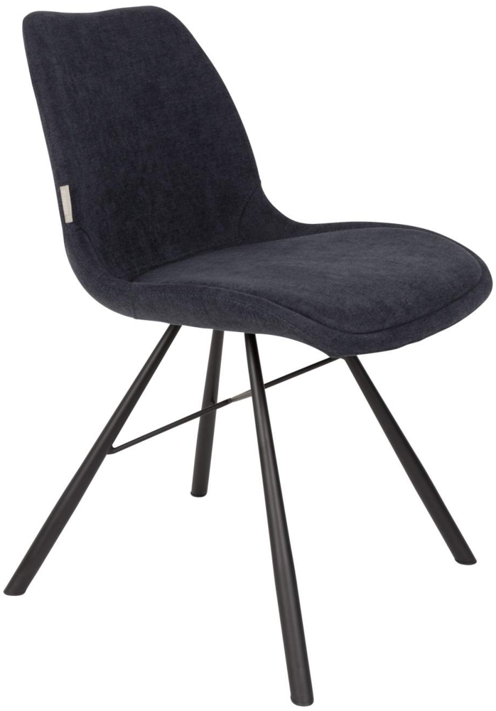 Esszimmerstuhl BRENT DEEP SEA von ZUIVER Bild 1