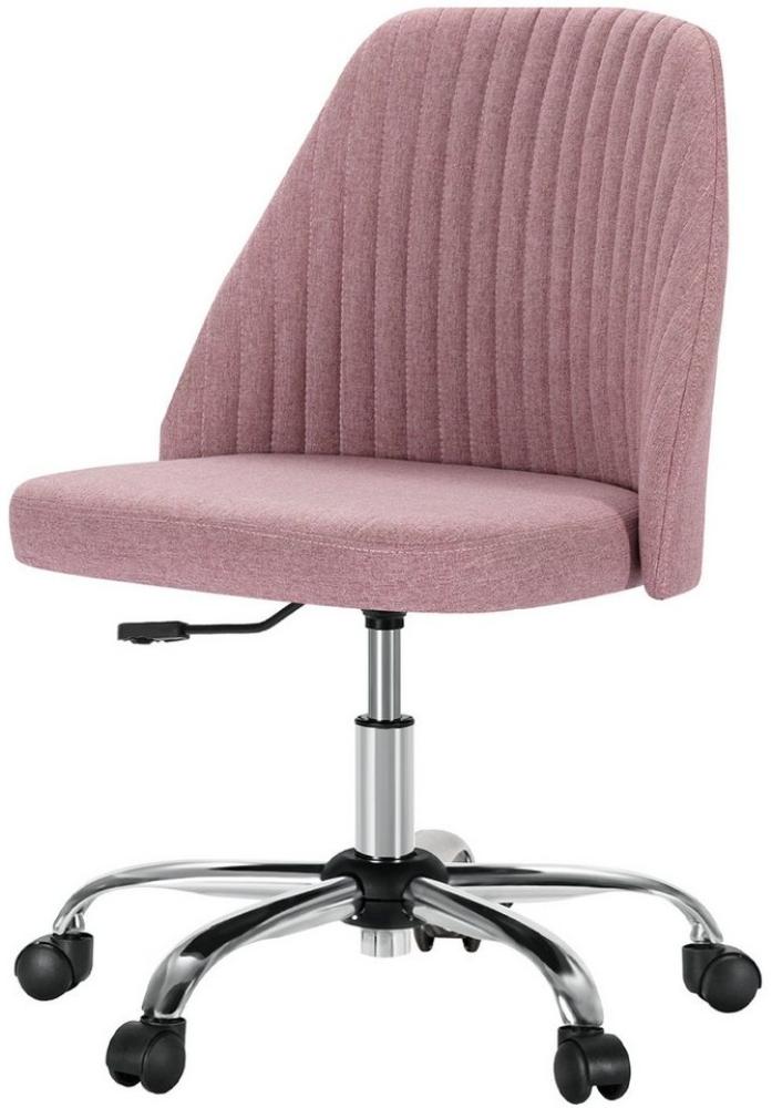 DUMOS Bürostuhl ergonomischer ohne Armlehnen Schreibtischstuhl office chair Drehstuhl, höhenverstellbarer Bürostuhl Bild 1