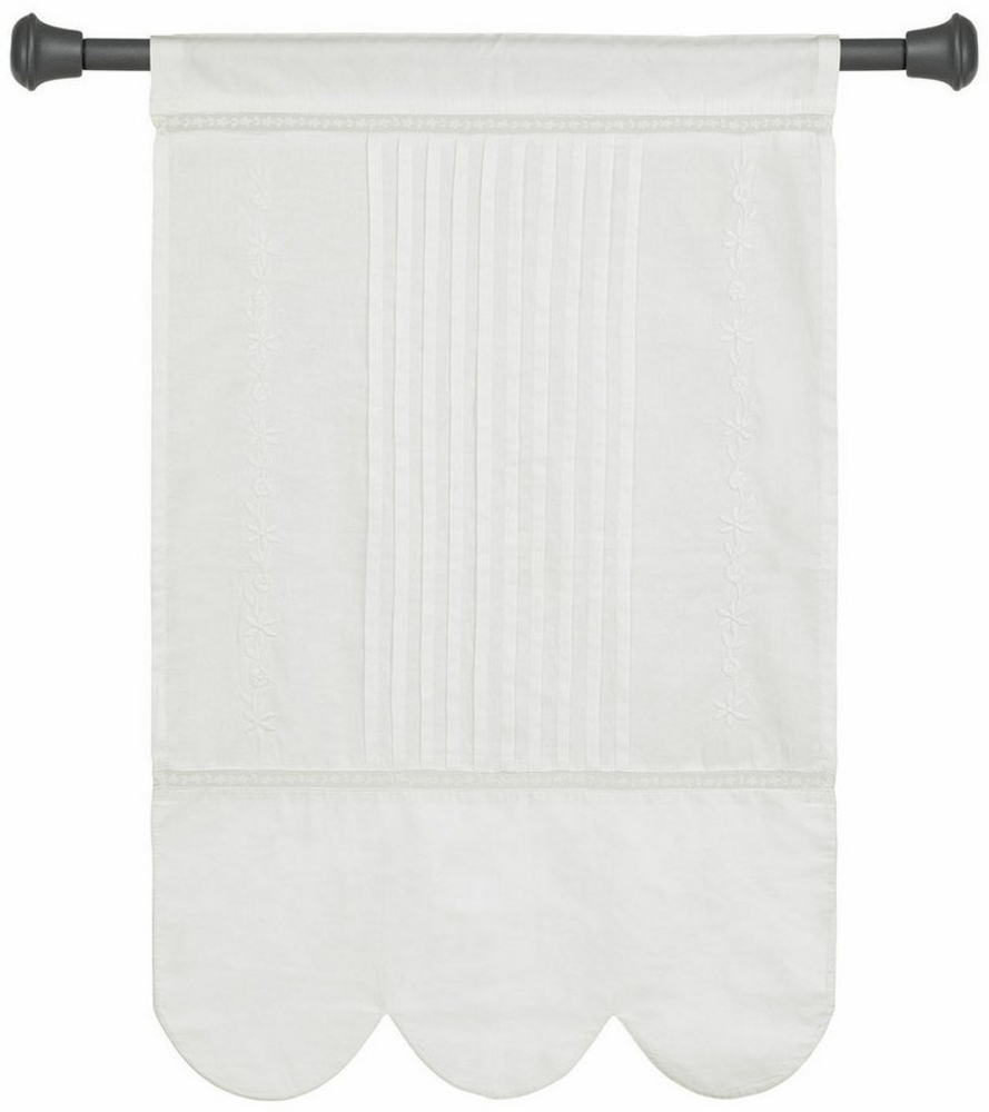 Mirabeau Scheibengardine Scheibengardine Wistelle weiß Bild 1