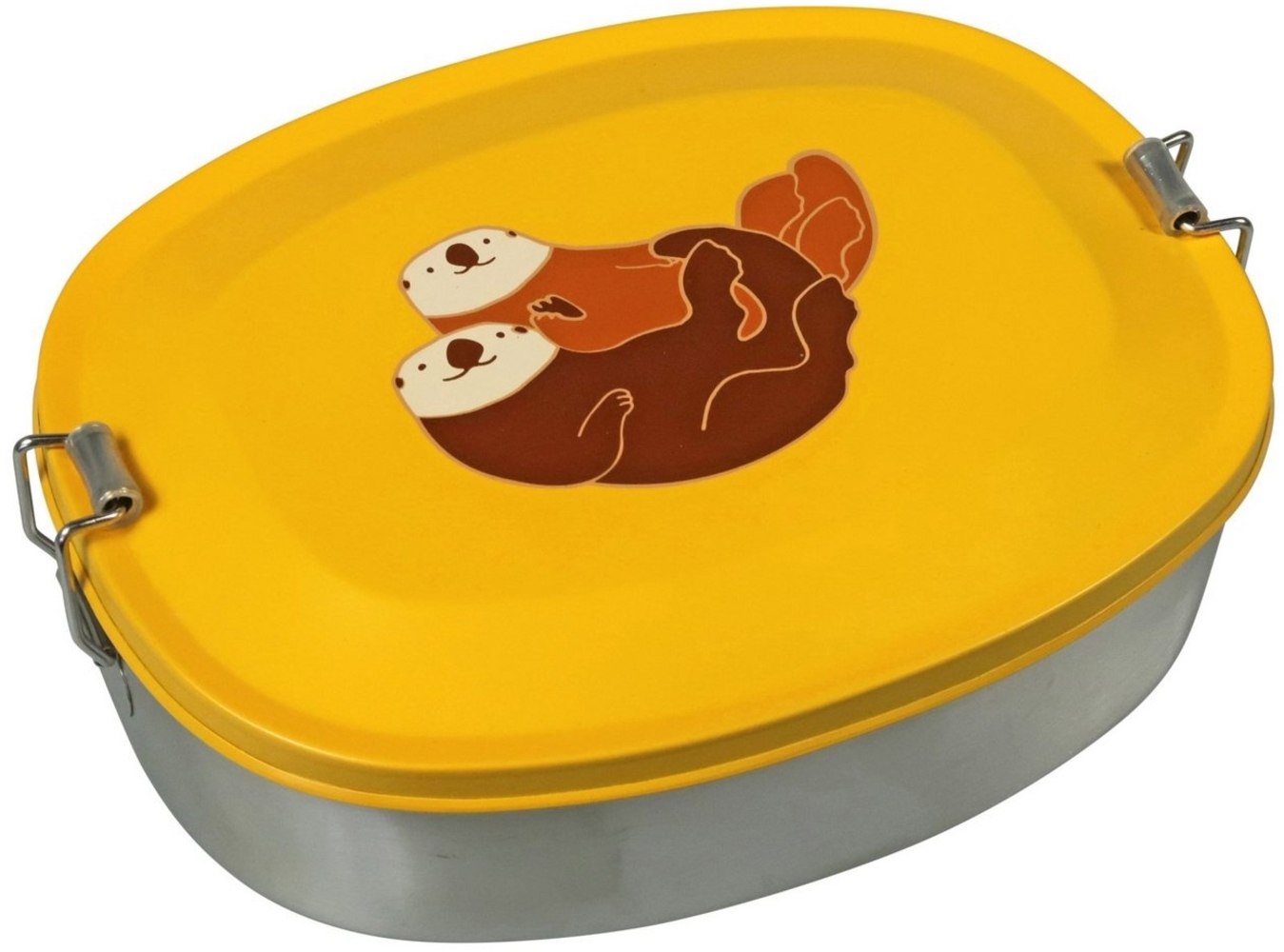 Capventure Lunchbox Brotdose Lunchbox Brotbox Kinder Edelstahl Motiv Tiere The Zoo Motiv: Bild 1