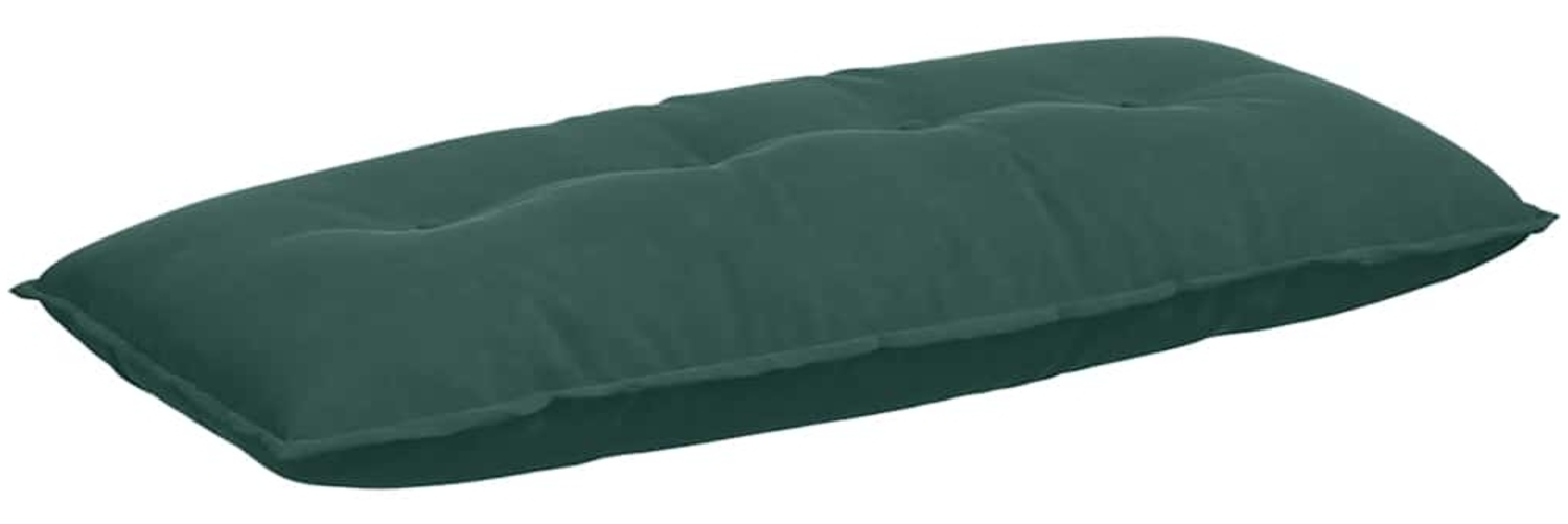 vidaXL Rückenkissen Dunkelgrün 120 x 50 cm Cordstoff 42014806 Bild 1
