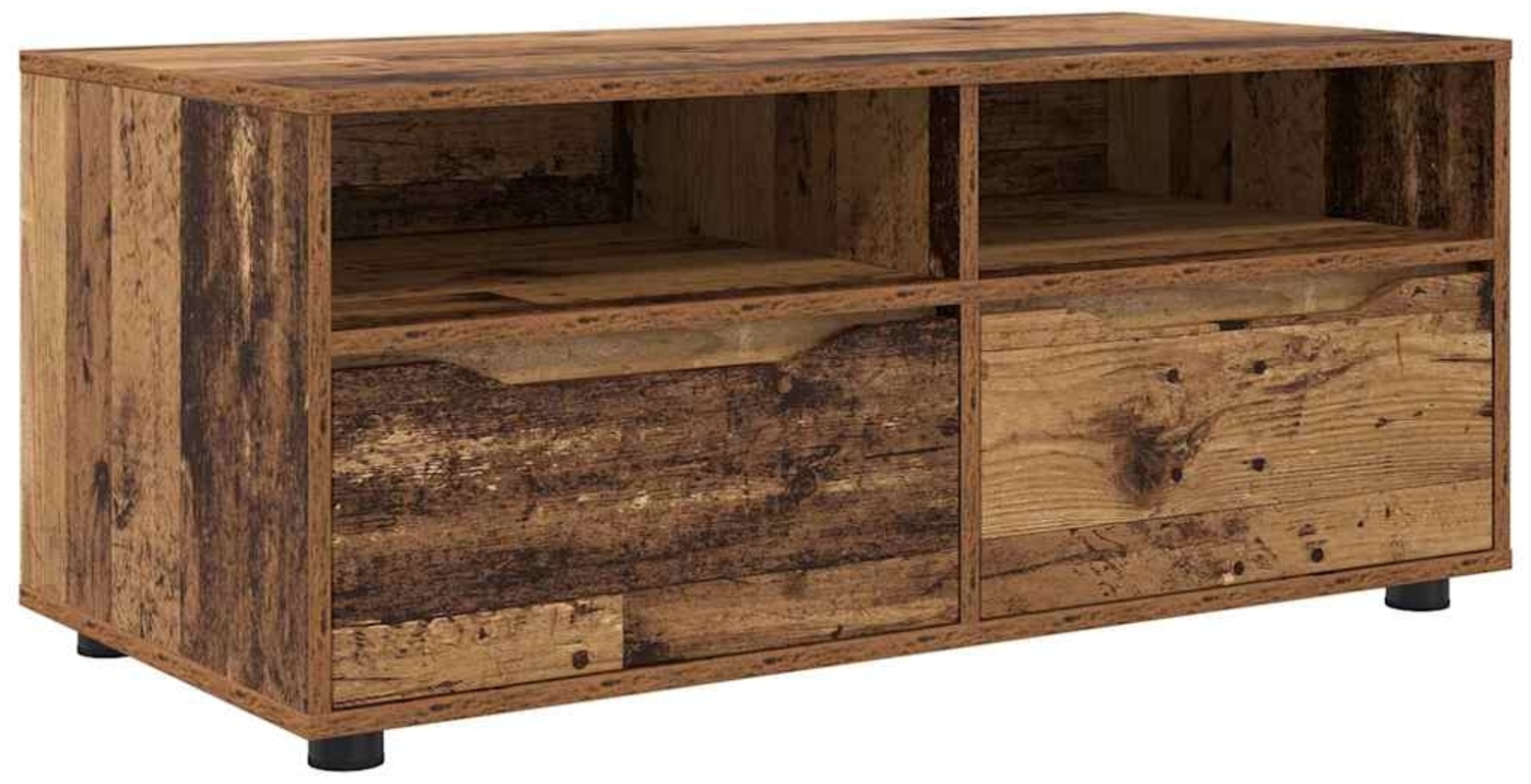 vidaXL TV-Schränk Altholz 100 x 48 x 43 cm Holzwerkstoff 888935 Bild 1