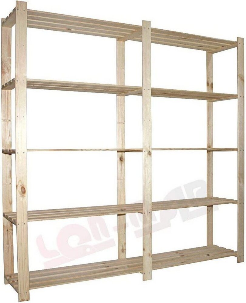 Lenmar Bücherregal Lenmar HOLZREGAL B Serie 5 BÖDEN BÜCHERREGAL KELLERREGAL Bild 1