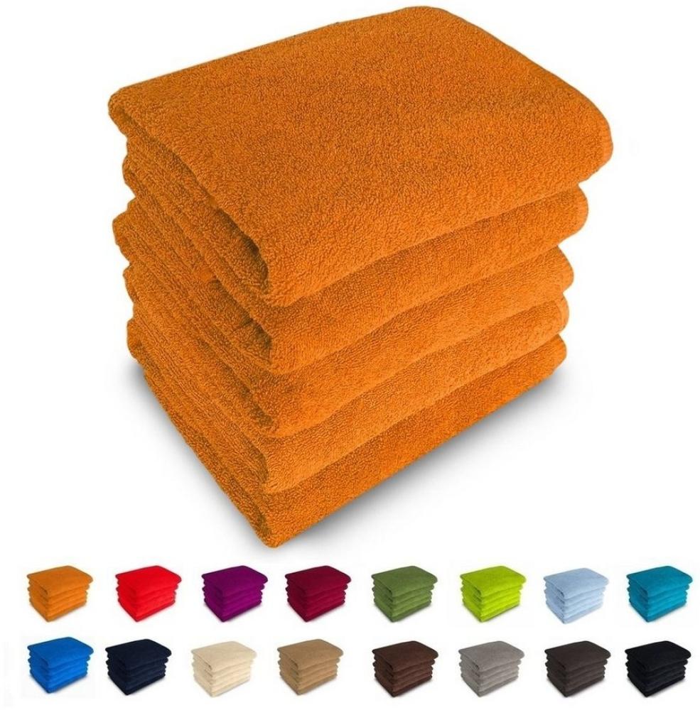 MatratzenL.A.B® Duschtücher 70x140 cm Rimini 500 g/m² Blauer Schwan®, 100% Baumwolle (Duschtücher), Badetücher, Frotee, 23 Farben, mit Aufhänger, einzeln verpackt Bild 1