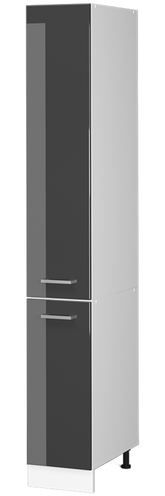 Vicco Apothekerschrank Anthrazit Hochglanz 30 cm, R-Line Bild 1