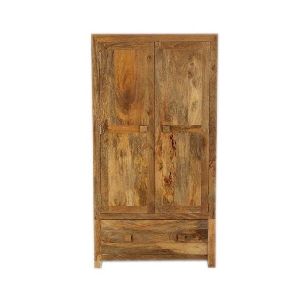 Schrank Hina 120x200x60 aus Mangoholz Bild 1