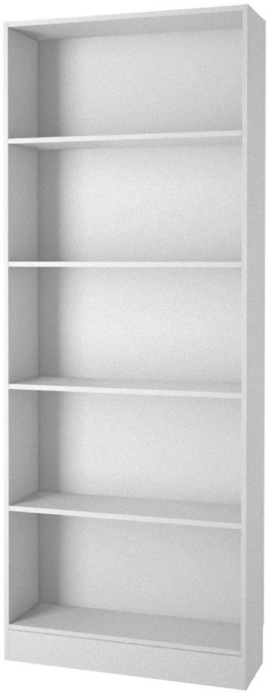 Regal Base Standregal Ablageregal Schrank Regalwand Bücherregal Holzregal weiß Bild 1