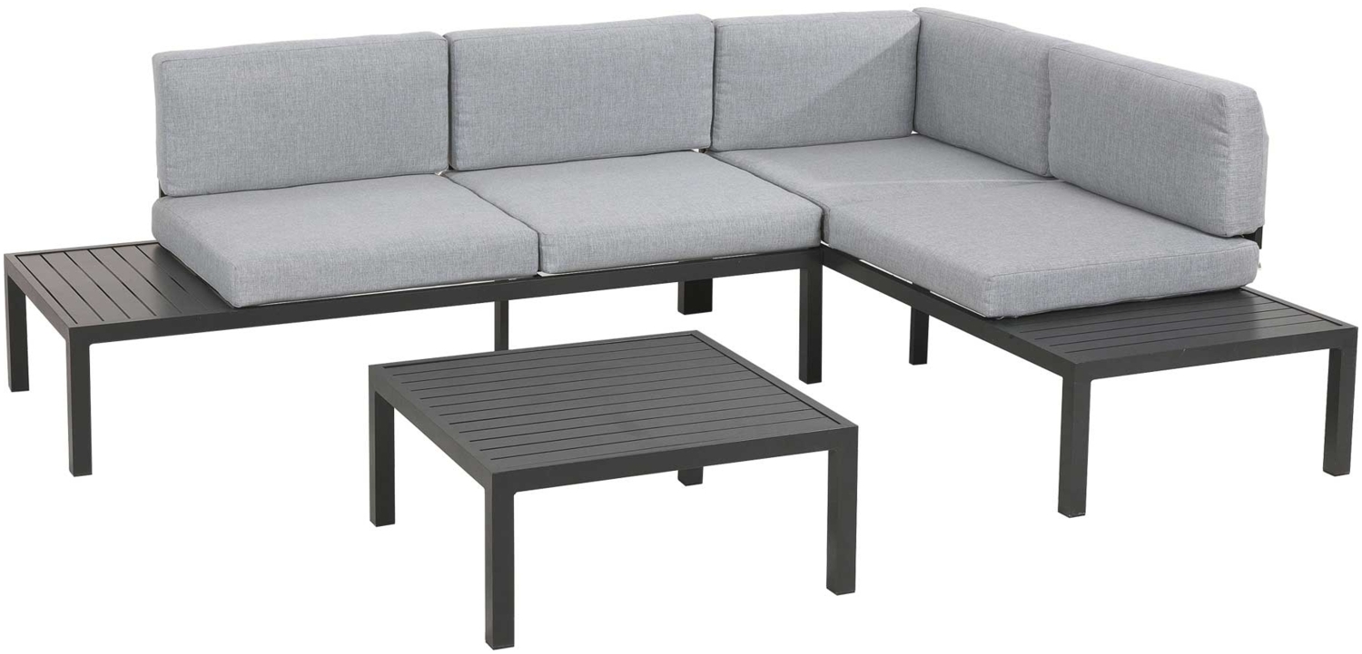 Lounge-Set Benni, Aluminium, Grau Bild 1