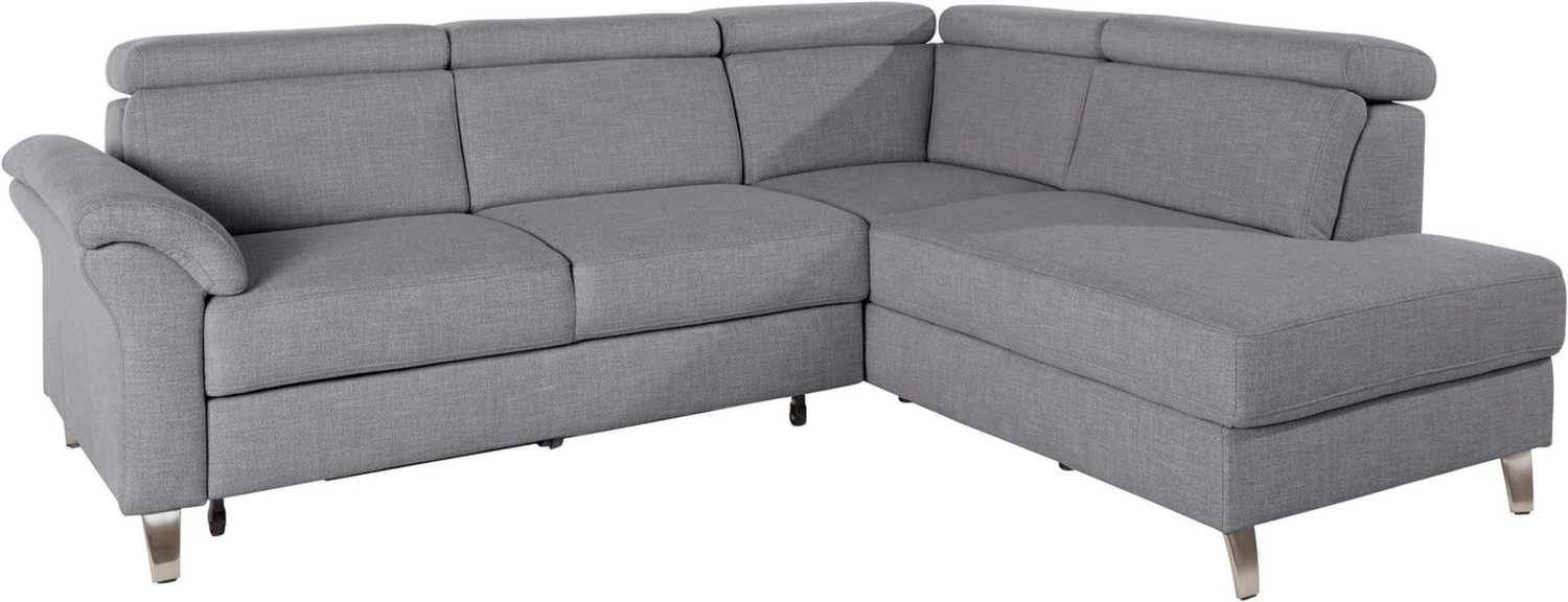 sit&more Ecksofa Arngast L-Form, inklusive Kopfteilverstellung und Federkern Bild 1