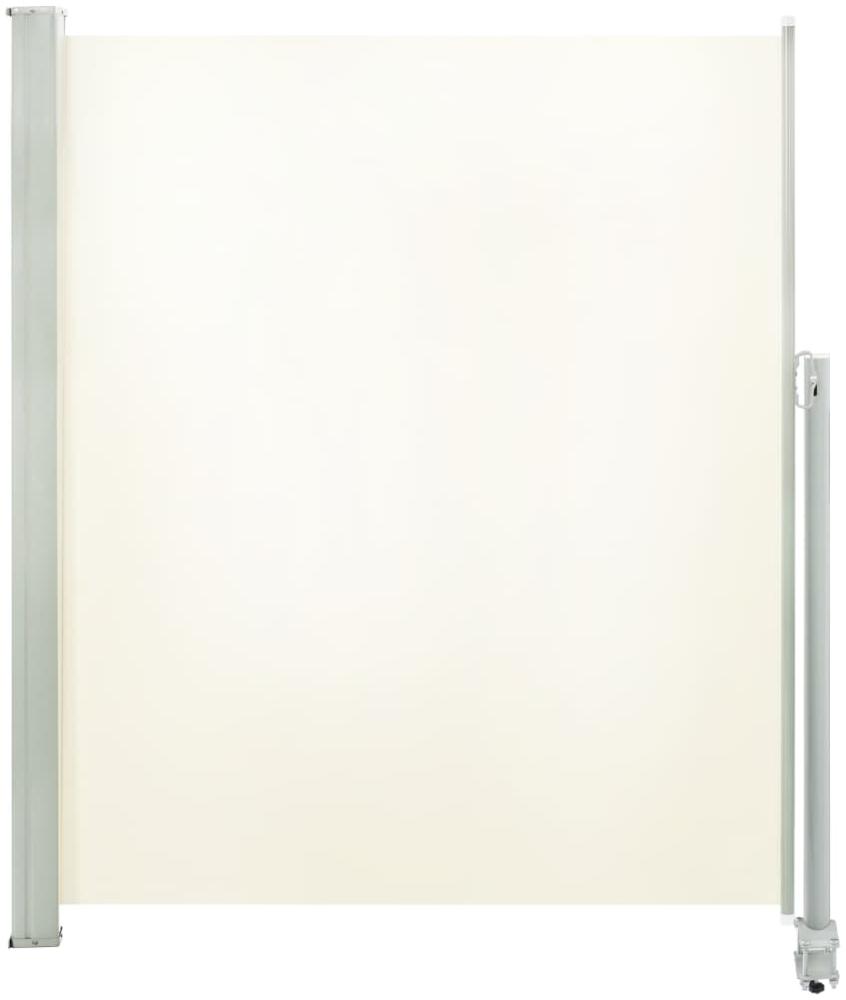 vidaXL Ausziehbare Seitenmarkise 160x300 cm Creme 45194 Bild 1