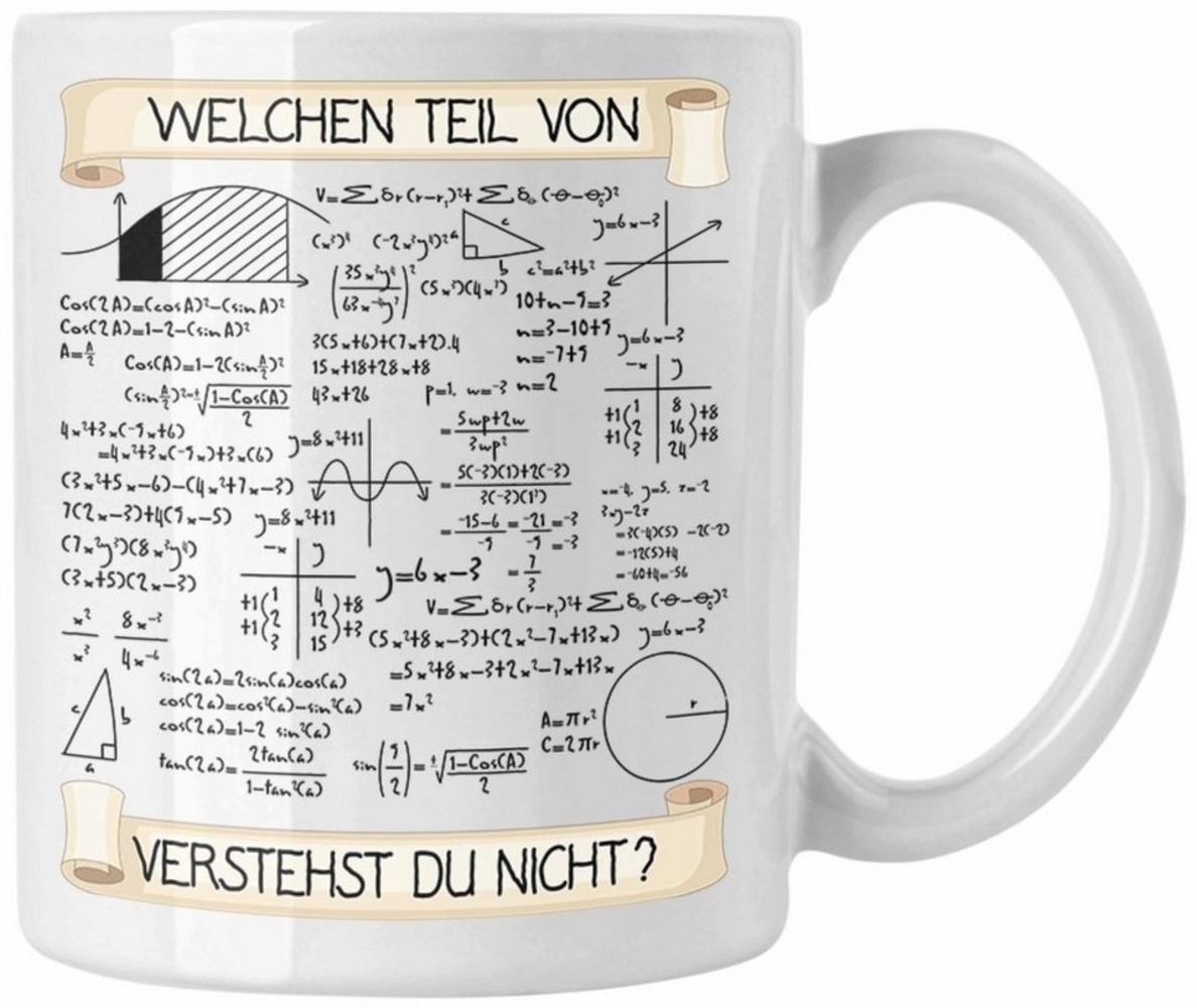 Trendation Tasse Welchen Teil von Verstehst du Nicht Tasse Mathematiker Geschenkidee Ph Bild 1