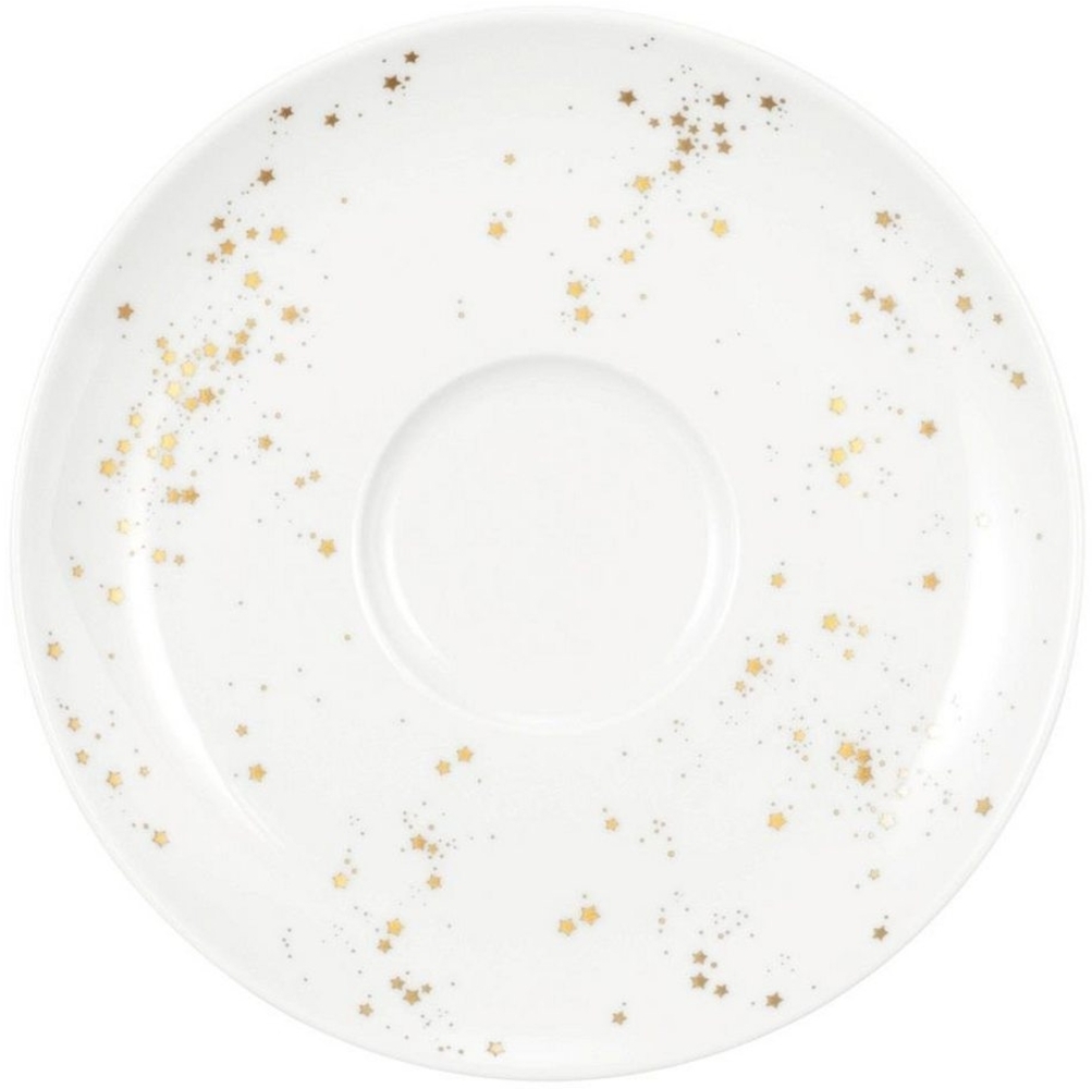 Seltmann Weiden Kombi-Untertasse groß 16,5 cm Liberty Golden Stars 001.772110 Bild 1