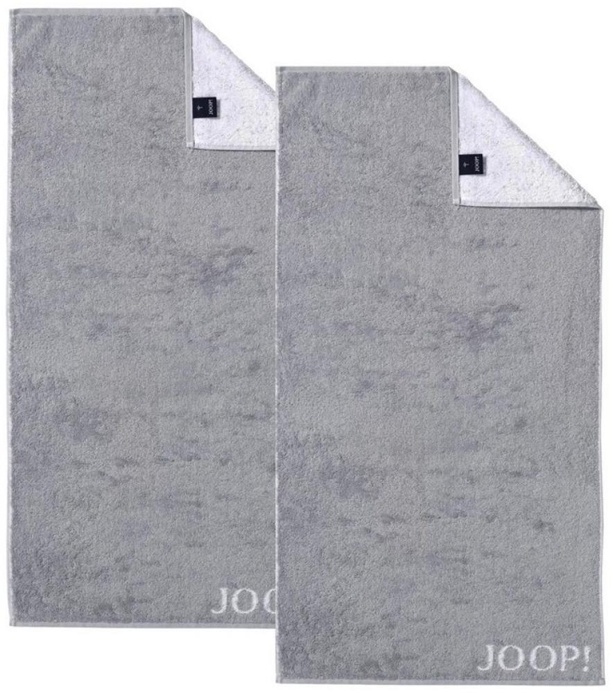 JOOP! Handtuch 2 Stück Joop! Handtuch Classic Silber Grau 1600-76 50x100, Walkfrottier, 100% Baumwolle Bild 1