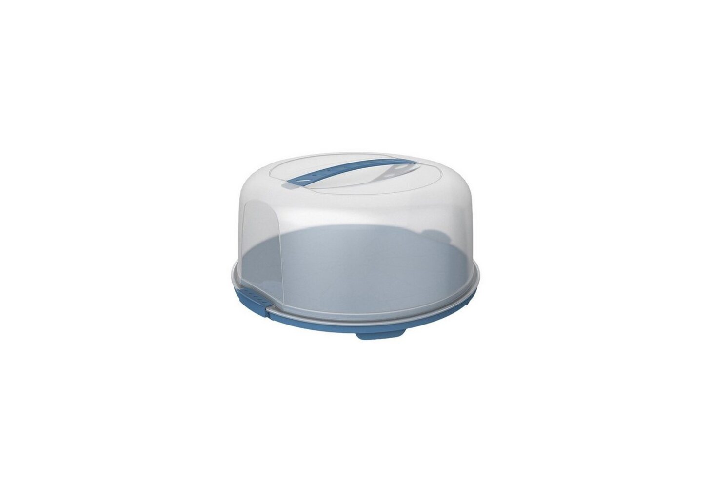 ROTHO Tortenbehälter Tortenglocke Fresh 35,5x34,5x16,5cm blue 110624 Bild 1