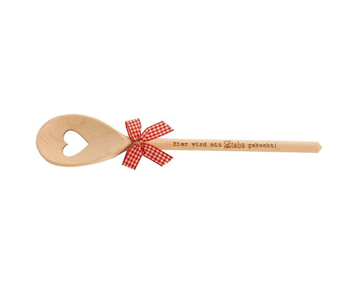 Spruchreif® Nudellöffel Kochlöffel Holz mit Gravur · Küchenhelfer · Geschenke für Mama/ Oma Bild 1