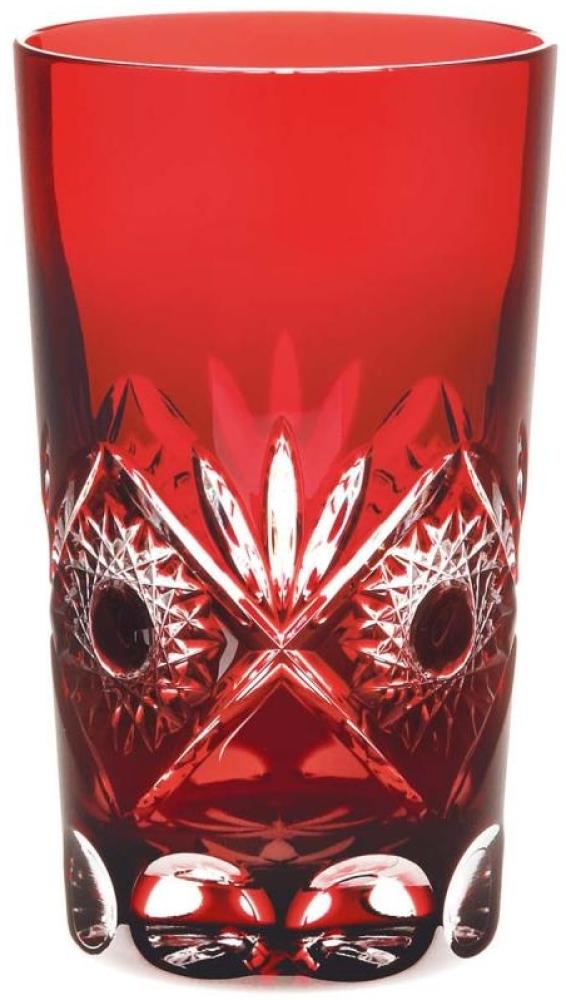 Longdrinkglas Kristall Santra rubin (14 cm) Bild 1