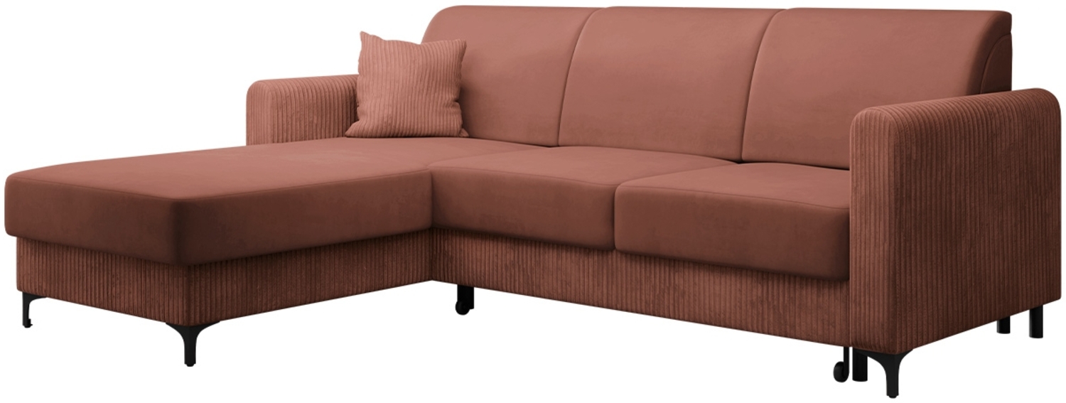 Ecksofa Segulo Cord (Farbe: Poso 29 + Kronos 29 + Poso 29) Bild 1