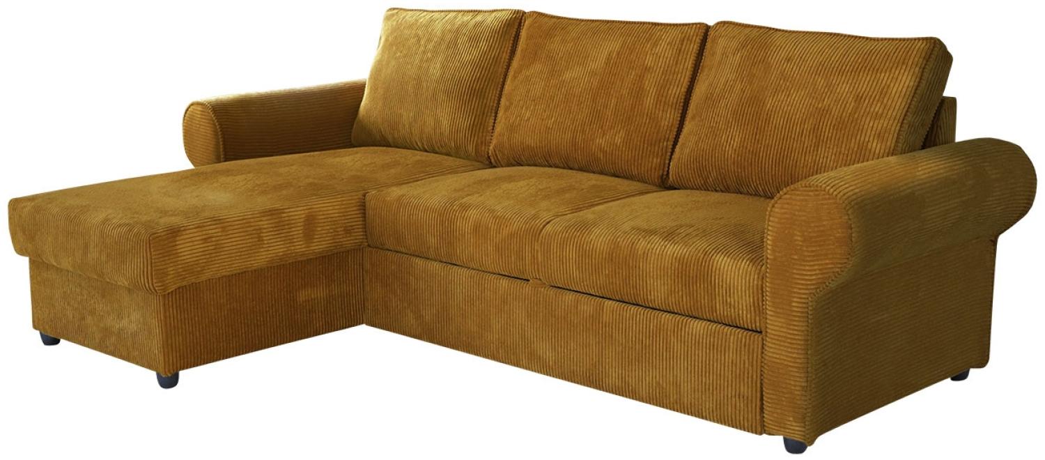 Ecksofa Monaco Cord (Farbe: Poso 01) Bild 1