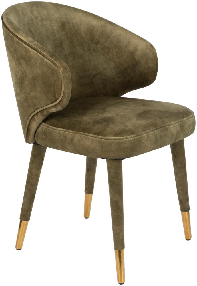 Stuhl - Lunar Velvet - Grün Bild 1