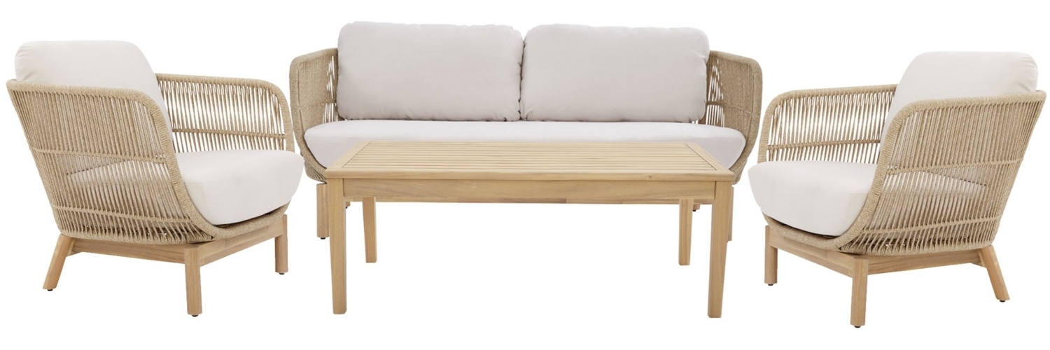 Lounge-Set Taipeh , Rope , Beige , 0 x 0 x 0 cm Bild 1