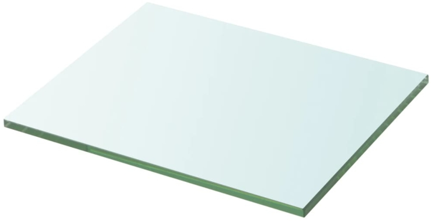 vidaXL Regalböden 2 Stk. Glas Transparent 20x20 cm 3051544 Bild 1