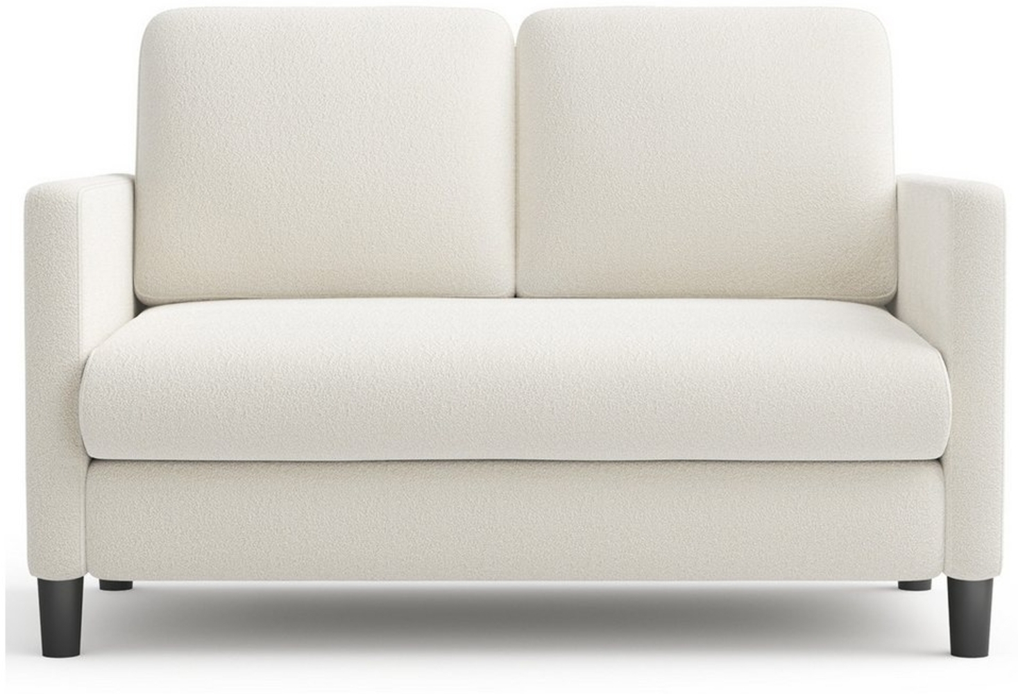 OUNUO Sofa Mini 2-Sitzer Modernes Polstersofa Couch 130cm Sofa Bild 1