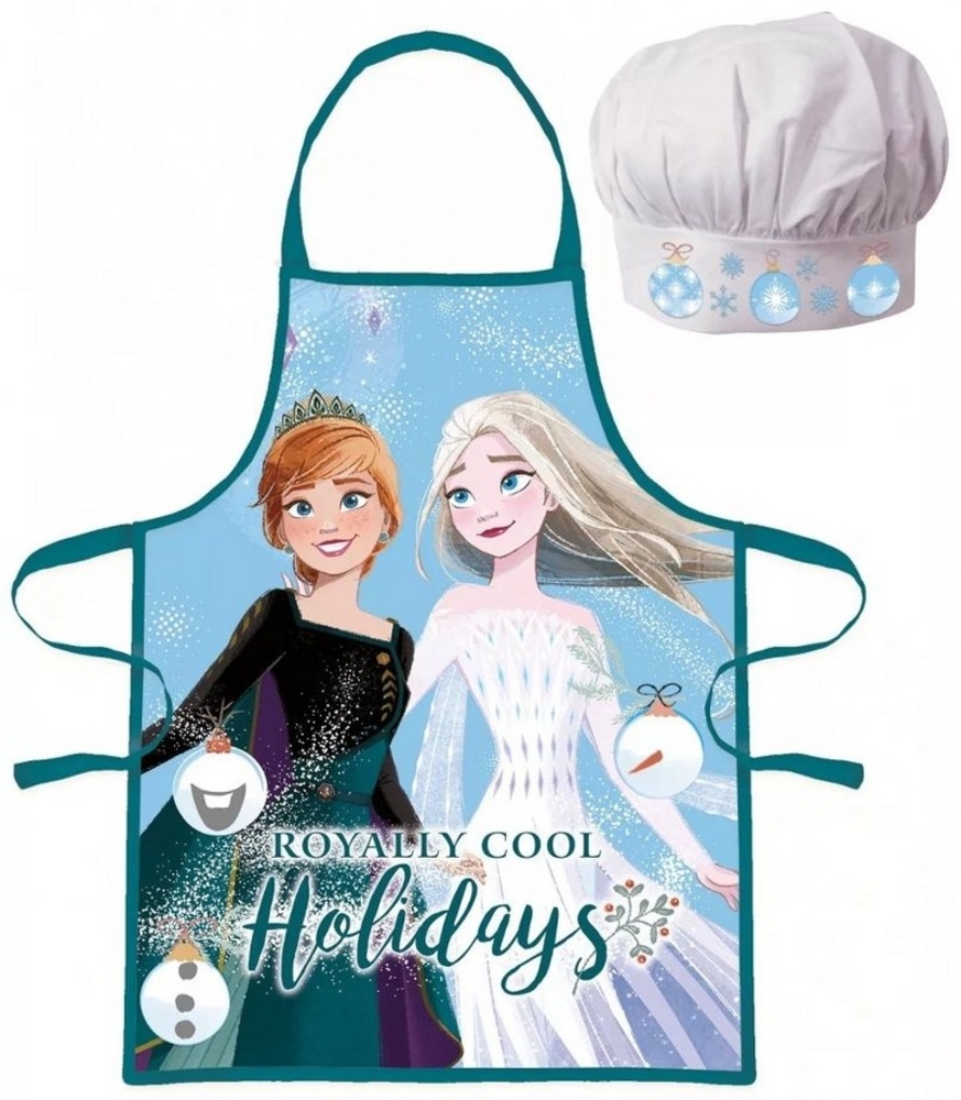 Disney Kochschürze Frozen Prinzessin Elsa Anna Kids Kindergarten Schule Backset Bild 1