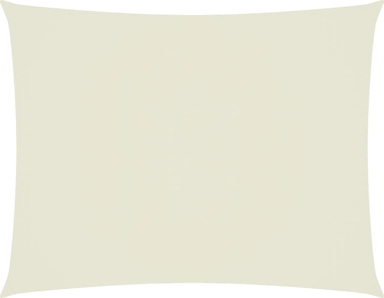 vidaXL Sonnensegel Oxford-Gewebe Rechteckig 6x7 m Creme 135222 Bild 1