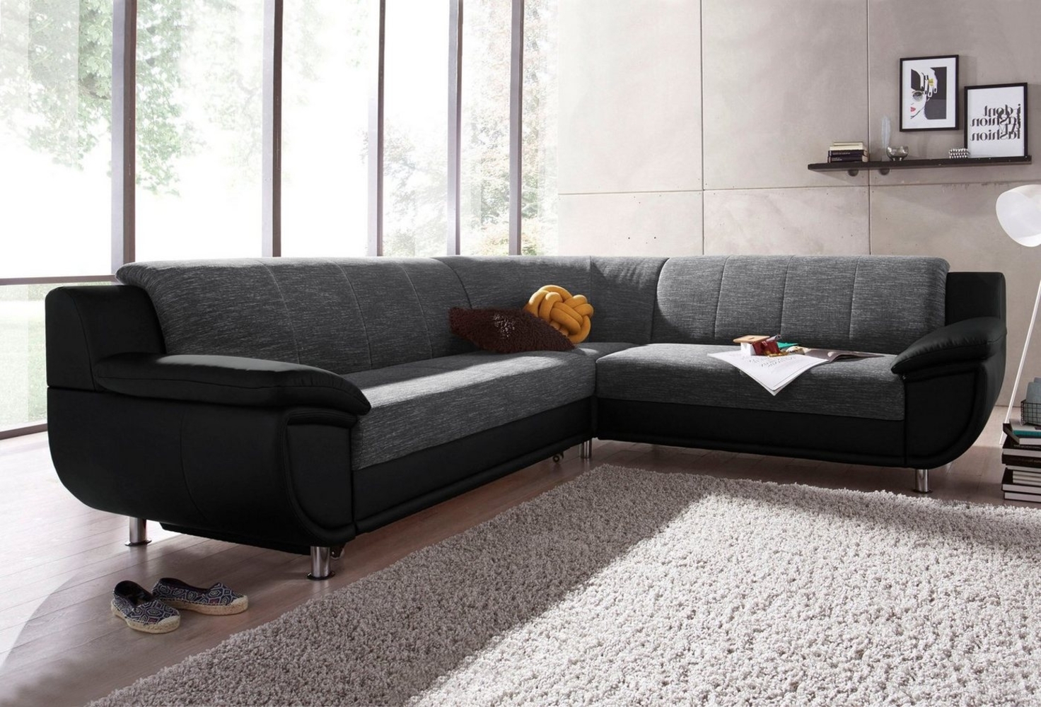 TRENDMANUFAKTUR Ecksofa Rondo 3, L-Form, wahlweise mit Federkern, wahlweise mit Bettfunktion Bild 1