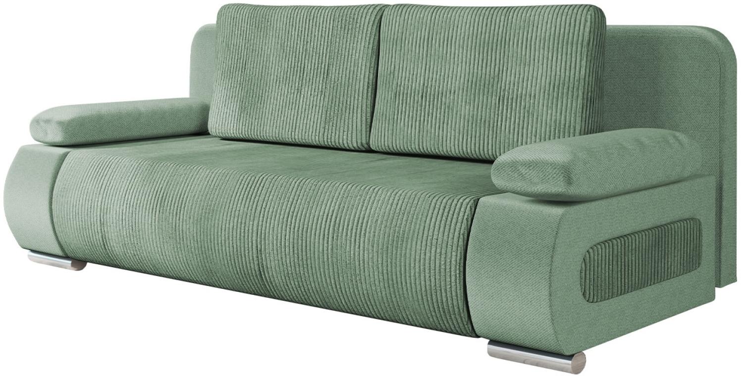 Schlafsofa Emma Cord (Farbe: Kronos 47 + Poso 47) Bild 1