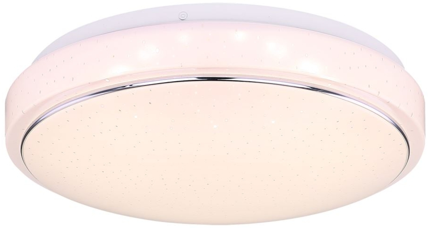 Globo Kalle LED Deckenleuchte weiß, opal 28,5x7,5cm Bild 1