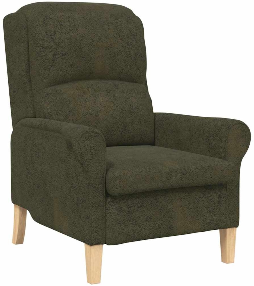 vidaXL Sessel Armeegrün 76 x 94 x 102 cm Kunstleder 42009869 Bild 1
