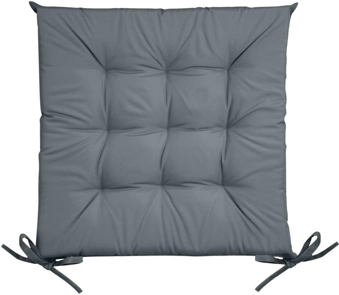 Wasserdichtes Stuhlkissen Outdoor GARTEN 01 40x40x5 stahl Bild 1