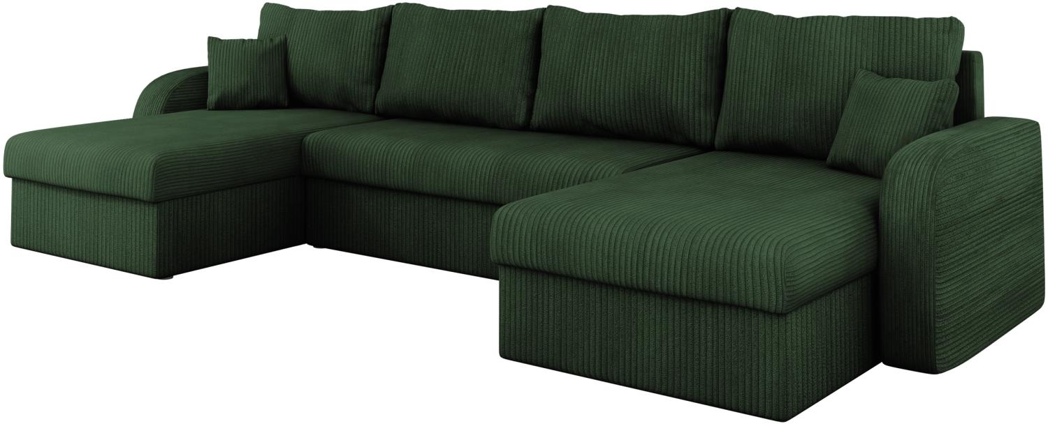 Ecksofa Kris U Cord (Farbe: Poso 15) Bild 1