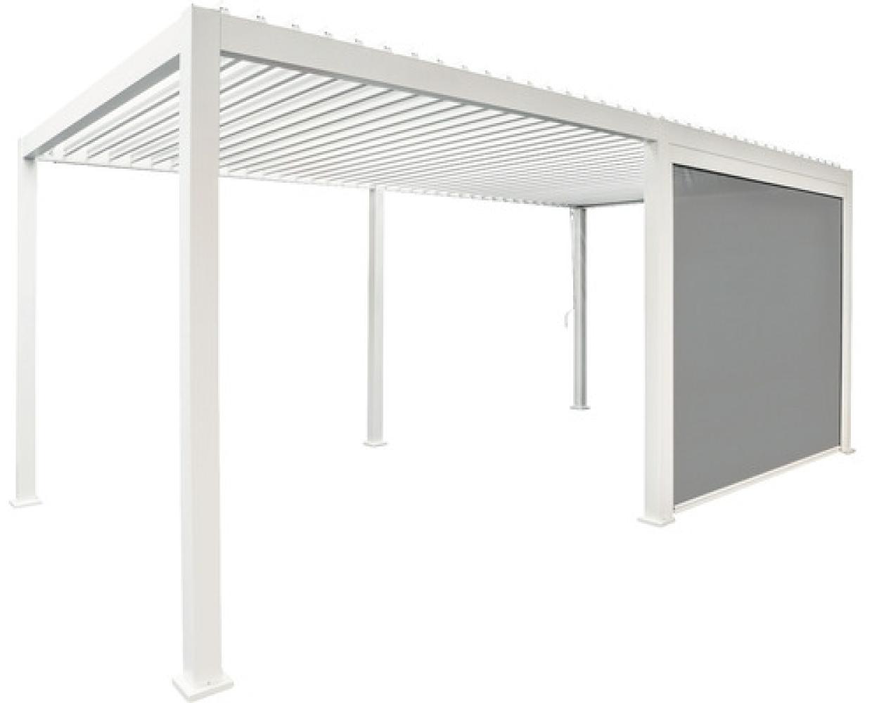 Sonnenrollo Mirador für 3m Pergola Classic und Deluxe weiss Bild 1