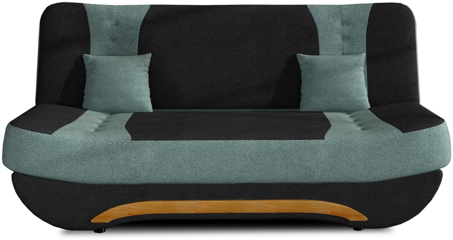 Ewa II, Sofa, Couch, Schwarz Bild 1