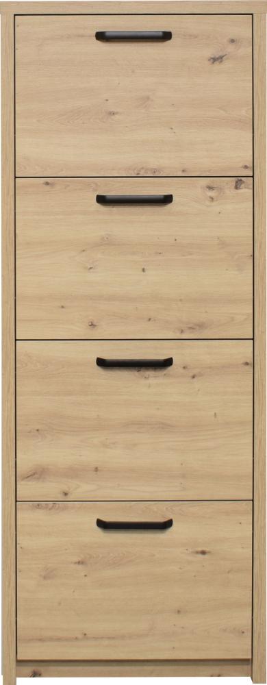 Schuhkipper Kurt / Klapp , Holzwerkstoff , Holzfarben , 64.00 x 164.00 x 24.00 cm Bild 1