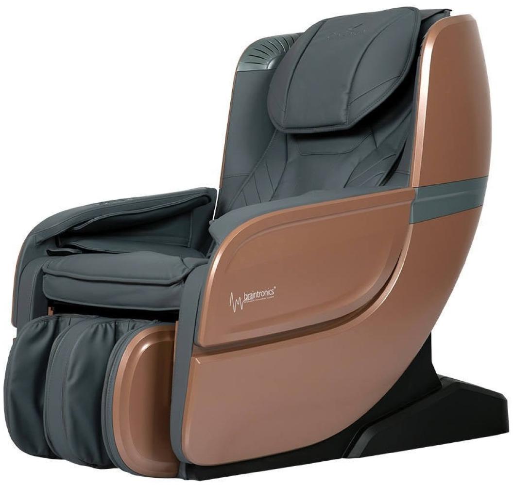 Casada EcoSonic Massagesessel - Kunstleder - Grau-Bronze Bild 1