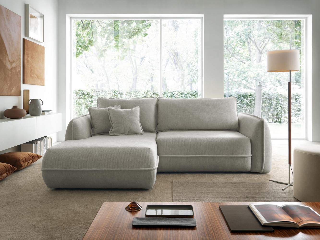 Ecksofa Menodis (Farbe: Lima 50, Seite: Links) Bild 1