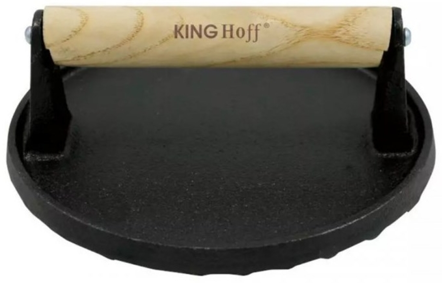 Kinghoff Kinghoff Gusseisenpresse für Burgerfleisch 18 cm KH1759 Bild 1