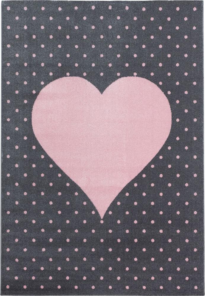 Kinder Teppich Bianca rechteckig - 160x230 cm - Pink Bild 1