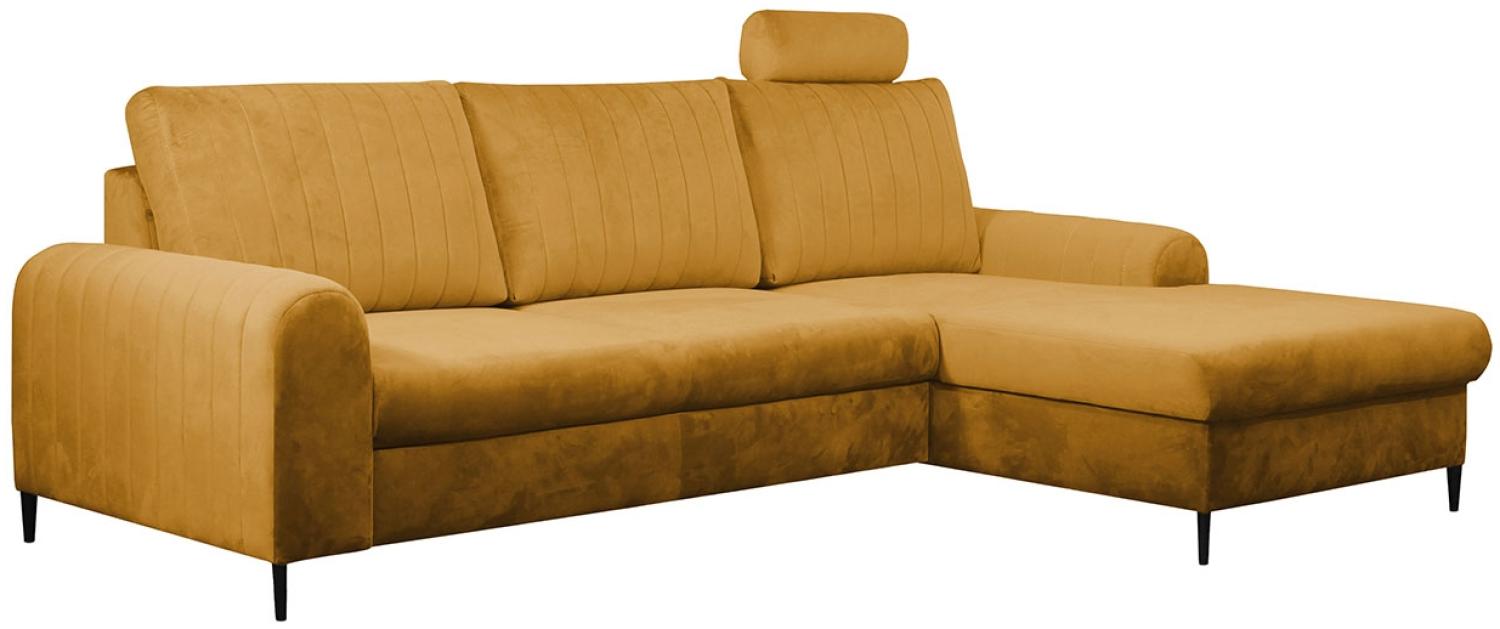 Ecksofa Lokoni (Farbe: Velluto 08, Seite: Rechts) Bild 1