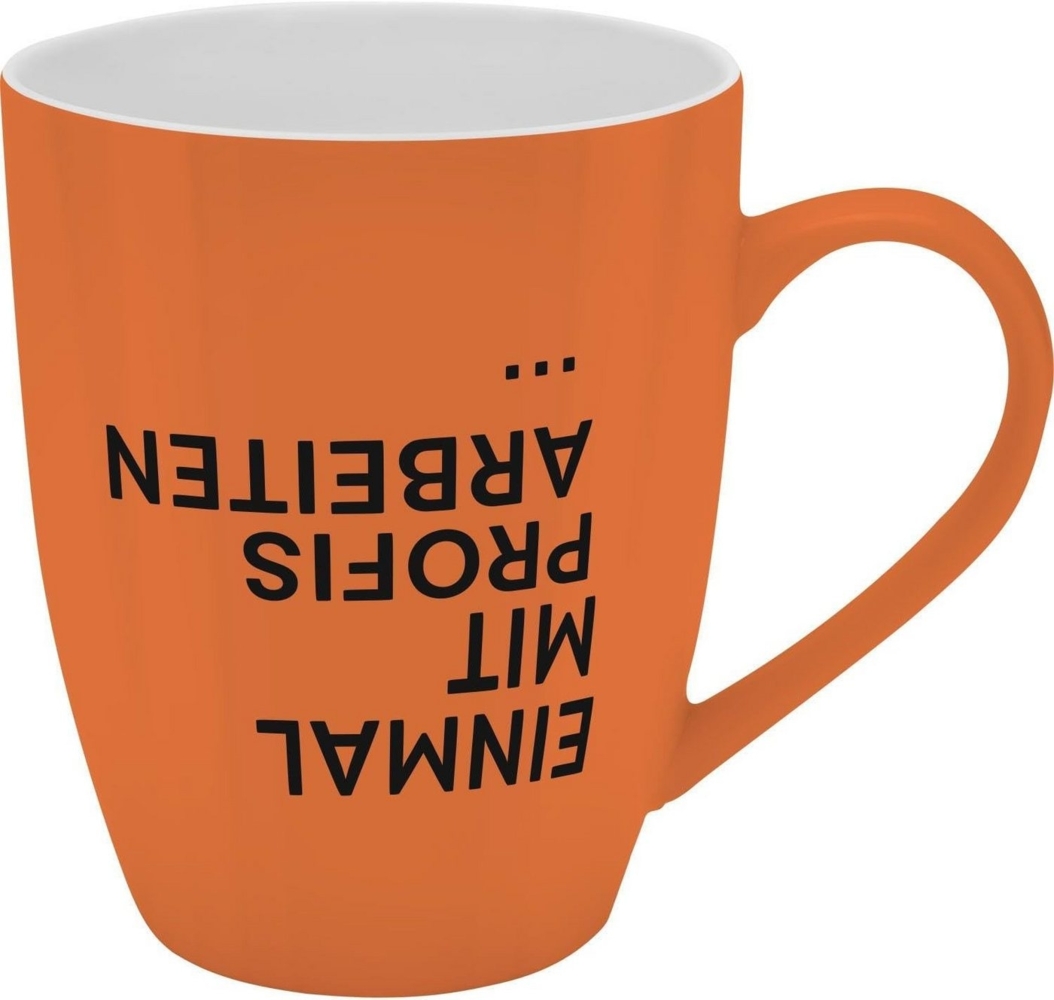 Tasse Tee- Kaffeetasse Kaffeebecher 35cl Geschenk Sheepworld PROFIS 074213 Bild 1