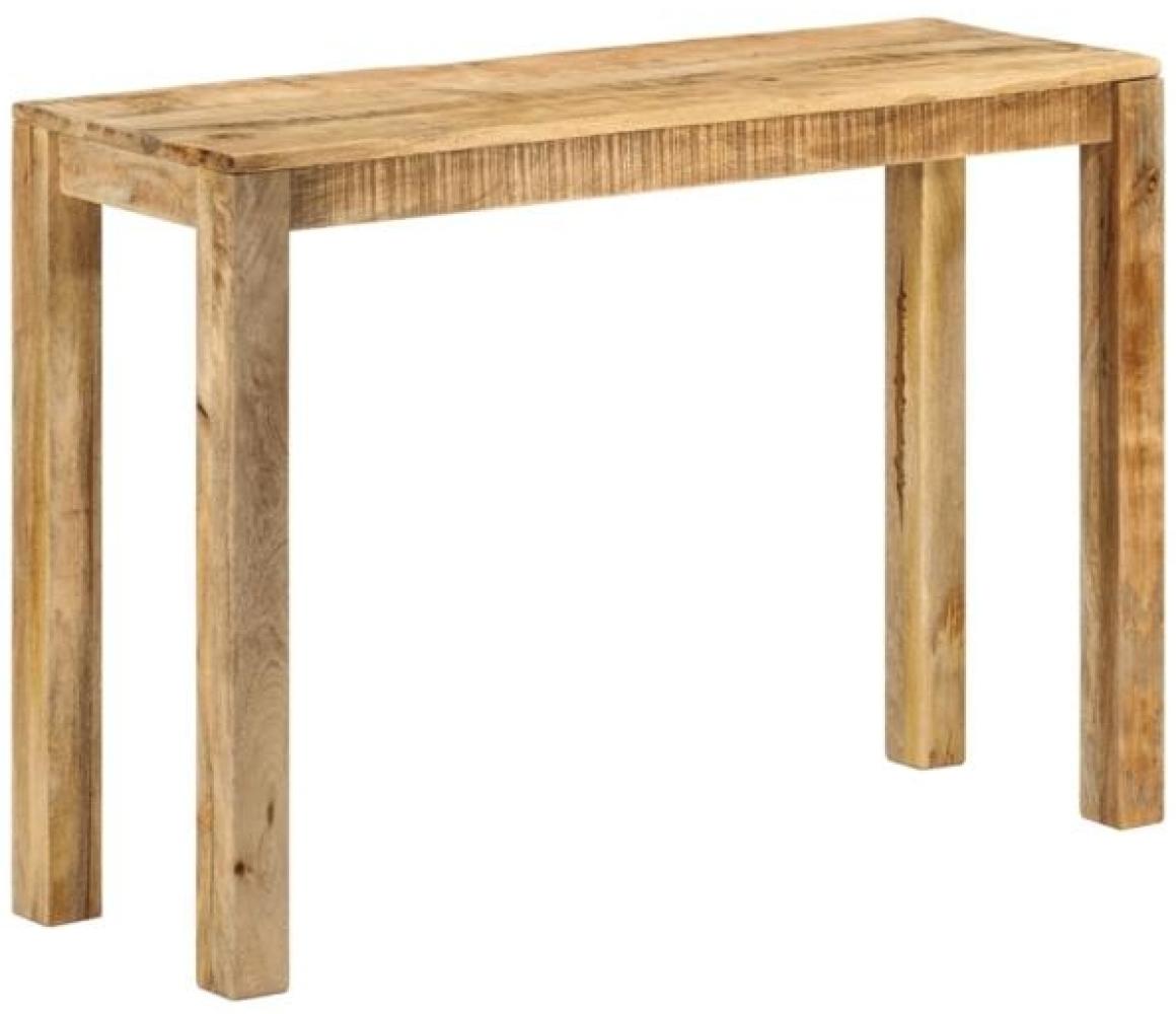 vidaXL Konsolentisch 110x35x76 cm Raues Mangoholz 337270 Bild 1