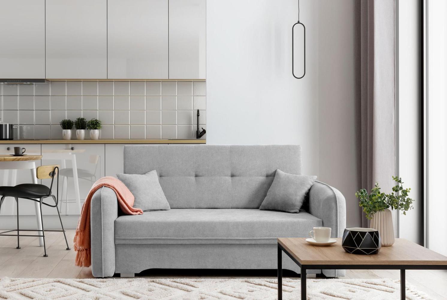 Wohnideebilder Laine 3-Sitzer Grau Sofas & Couches SO-LAI-03PO Bild 1