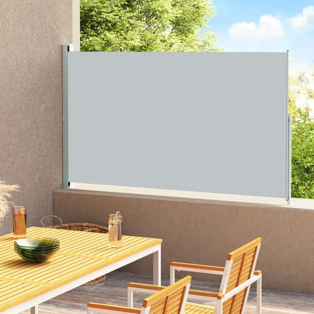 vidaXL Seitenmarkise Ausziehbar 180x300 cm Grau 313401 Bild 1